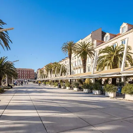 Luxury & - Main Promenade, Sea & View In Diocletian Palace Lägenhet